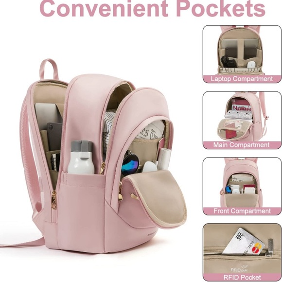 Laptop/School/Work Backpack - Picture 7 of 9